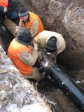 Тактико-специальное учение по ликвидации аварии на подземном газопроводе.