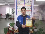 Работник ОАО «Газ-Сервис» Руслан Гатин завоевал третье место в Кубке Республики Башкортостан по русским шашкам.